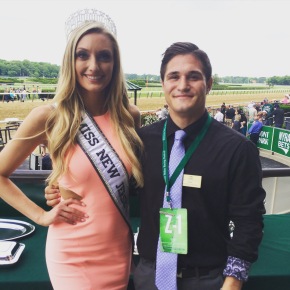 Miss New Jersey and I on Belmont Stakes Day